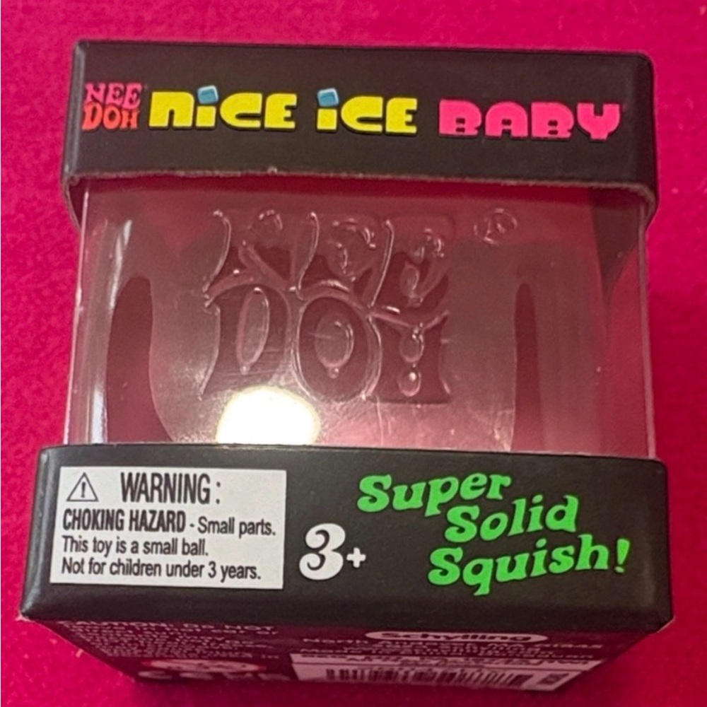 Nice Ice Baby Super Solid Squish! Kids Toy - Pink